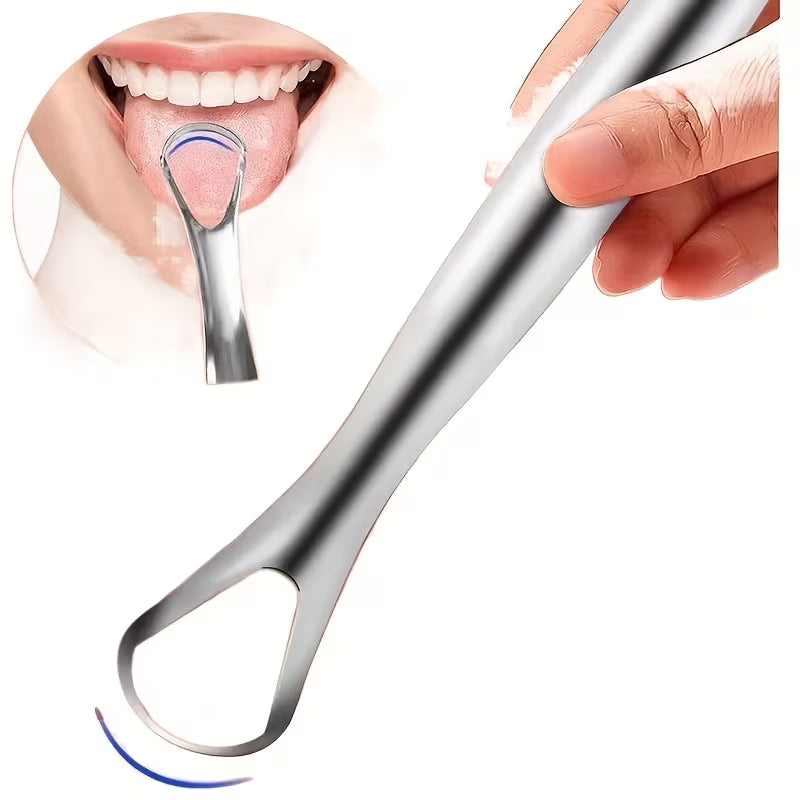 Coconut Oil Mouthwash Oil Pulling with Tongue Scraper