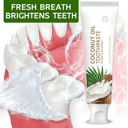 CocoPure Plant Extract Coconut Toothpaste – 100g